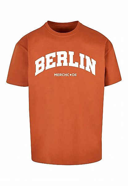 Merchcode T-Shirt "Merchcode Herren Berlin Wording - Heavy Oversize Tee" 1 günstig online kaufen
