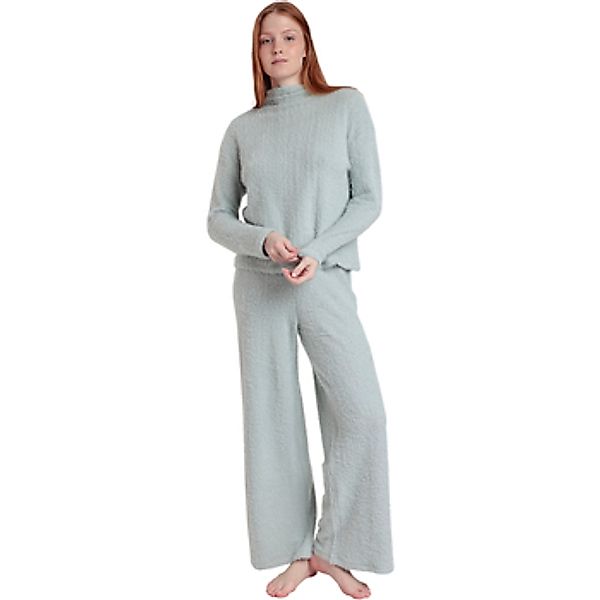 Admas  Kleider & Outfits Pyjama Hose Top Langarm Furry günstig online kaufen