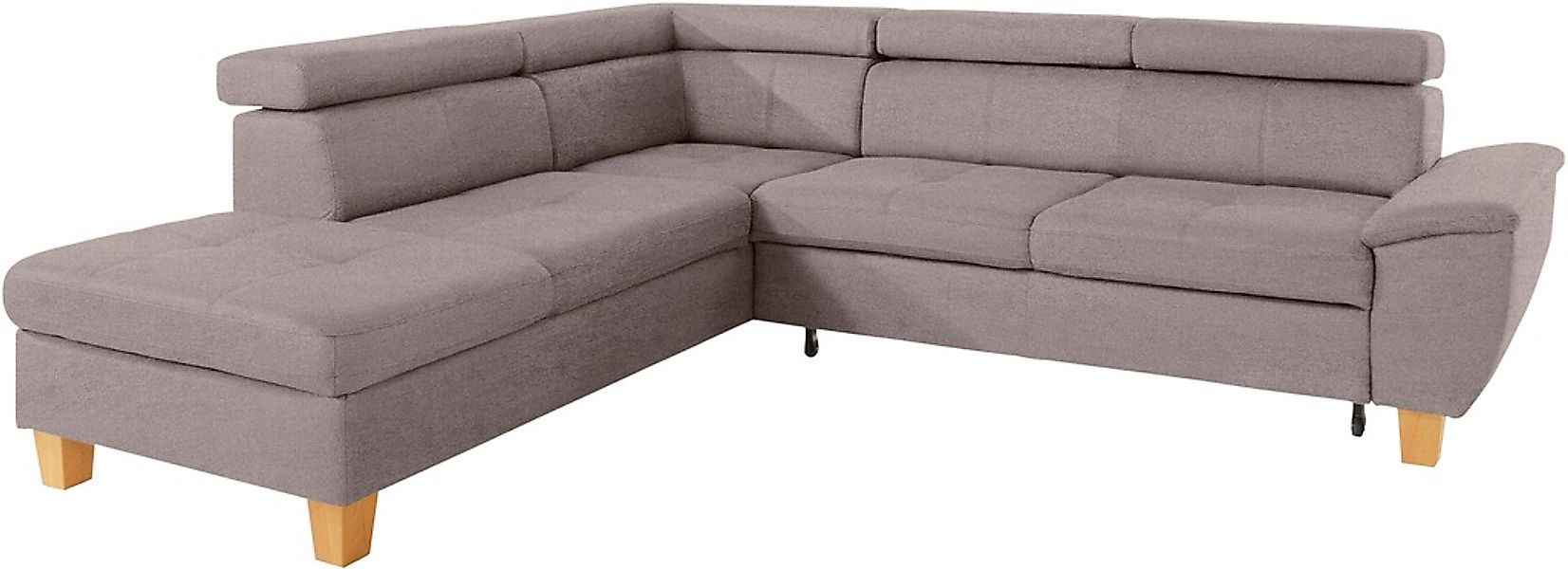 exxpo - sofa fashion Ecksofa »Enya, aufwendige Detailverarbeitung, hoher Si günstig online kaufen