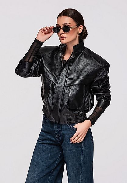 OMBRE Bomberjacke Kurze Damen-Bomberjacke im Urban-Chic-Stil günstig online kaufen