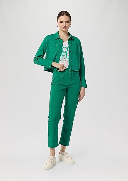comma casual identity Stoffhose Straight-Leg-Hose aus günstig online kaufen