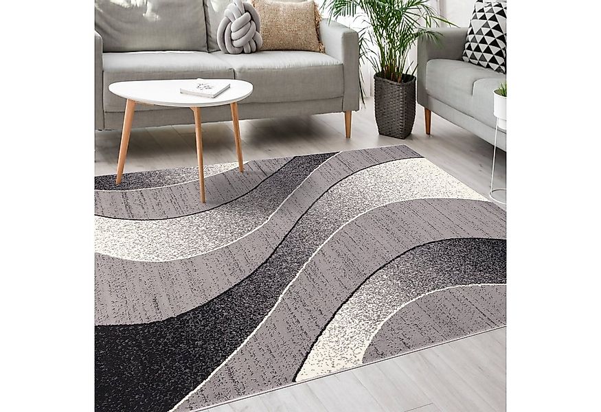 Mazovia Designteppich Modern Teppich Kurzflor Wohnzimmerteppich Robust und günstig online kaufen