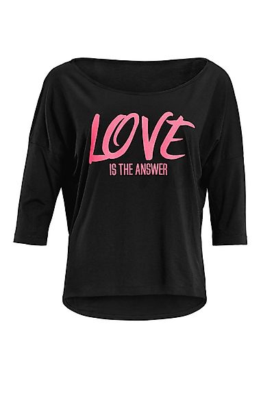 Winshape 3/4-Arm-Shirt "MCS001 ultra leicht", mit weißem Glitzer-Aufdruck günstig online kaufen