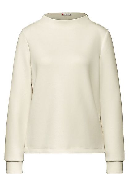 STREET ONE Sweatshirt - Silk-Look Shirt günstig online kaufen