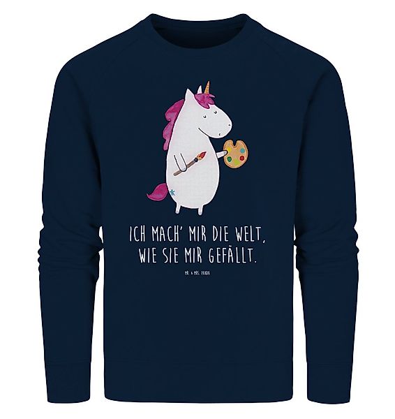 Mr. & Mrs. Panda Longpullover Größe XS Einhorn Künstler - French Navy - Ges günstig online kaufen