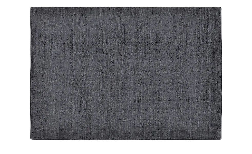 Handweb-Teppich  Vinaya ¦ schwarz ¦ Wolle ¦ Maße (cm): B: 160 Teppiche > Ei günstig online kaufen
