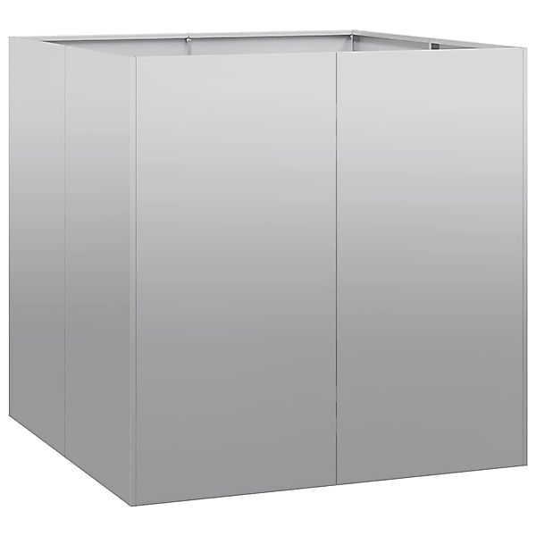 vidaXL Pflanzkübel 80x80x80 cm Verzinkter Stahl 860785 günstig online kaufen
