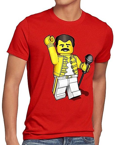 style3 T-Shirt I want to brick free freddie rock you baustein mercury günstig online kaufen