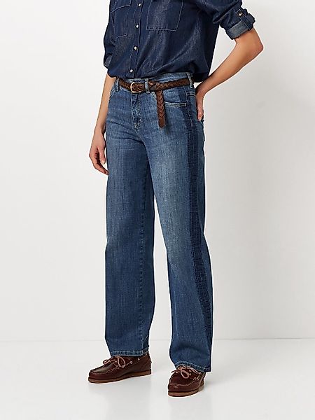 TONI 5-Pocket-Jeans Liv mit Galonstreifen günstig online kaufen