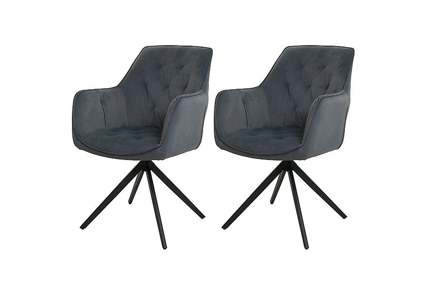 MCW Esszimmerstuhl MCW-L80 (2er-Set), Um 180° drehbar, Mit Autoposition günstig online kaufen