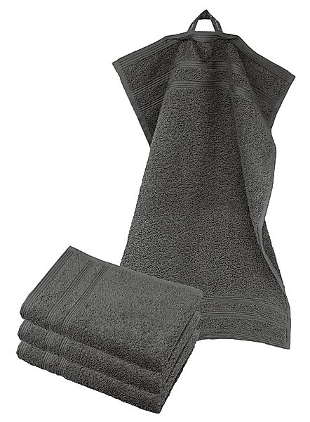 Lashuma Gästehandtücher London, Frottee (4-St), Kuscheliges günstig online kaufen