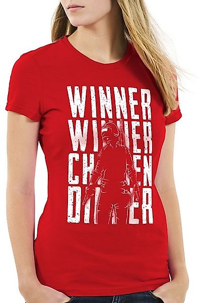 style3 T-Shirt Winner Winner Chicken Dinner pvp multiplayer pupg günstig online kaufen