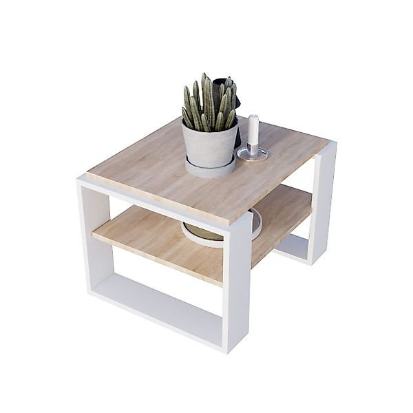 CraftPAK Couchtisch Wohnzimmertisch aus hochwertigem Holz günstig online kaufen