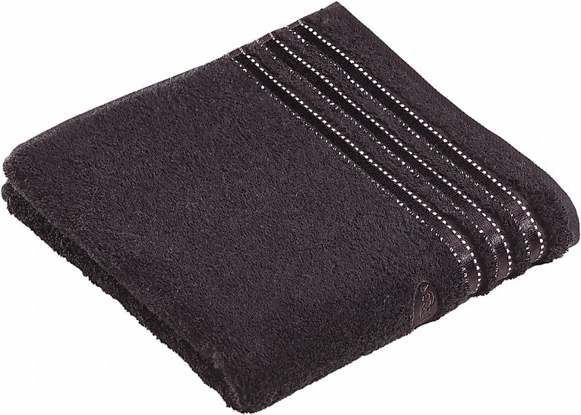 Vossen Handtücher "Cult de Luxe" mit Glanzbordüre günstig online kaufen