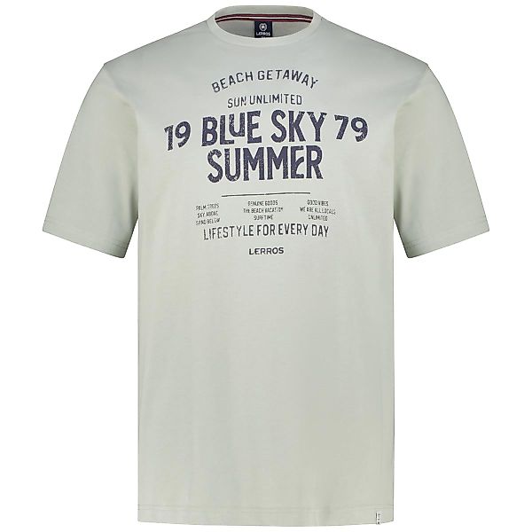 Lerros T-Shirt mit Print Farbe lindgrün Größe: 3XL günstig online kaufen