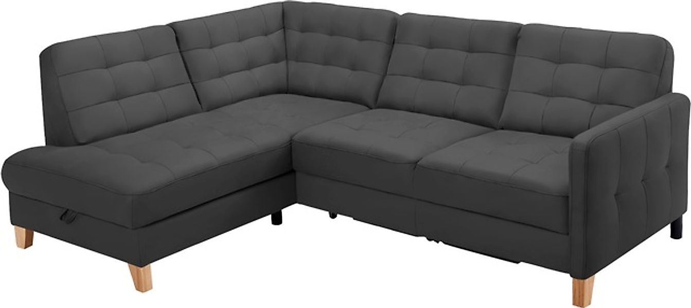 exxpo - sofa fashion Ecksofa »Elio, kompakt und komfortabel, bequem, zeitlo günstig online kaufen
