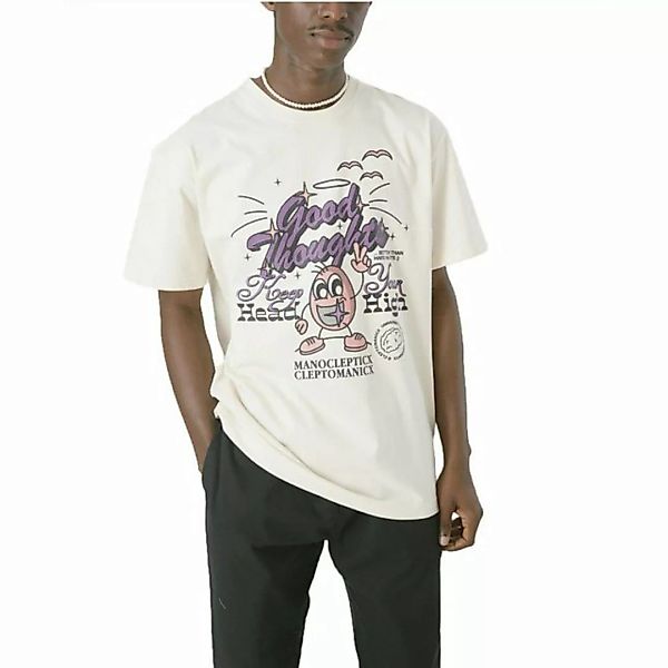 Cleptomanicx T-Shirt Good Vibes mit großflächigem Rückenprint günstig online kaufen