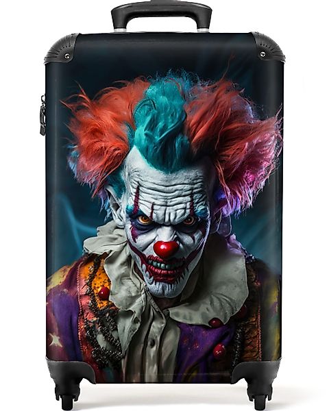 NoBoringSuitcases.com© Hartschalen-Trolley Clown - Make-up - günstig online kaufen