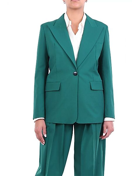SIMONA CORSELLINI Blazer Damen Smaragdgrün günstig online kaufen