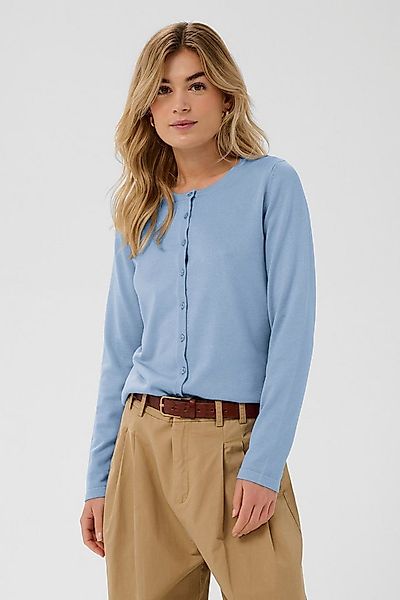 Saint Tropez Strickjacke A8661, MilaSZ R-Neck Cardigan Viskose Feinstrick, günstig online kaufen