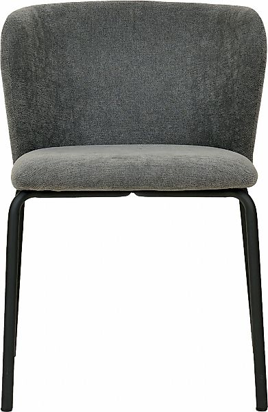 Essentials Stapelstuhl "Break" () 1 Stk. mit Bezug – dunkelgrau günstig online kaufen