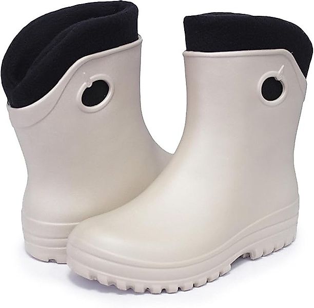 Fortmen Federleichte EVA Gefütterte halbhohe Gummistiefel Damen Thermo 36-4 günstig online kaufen