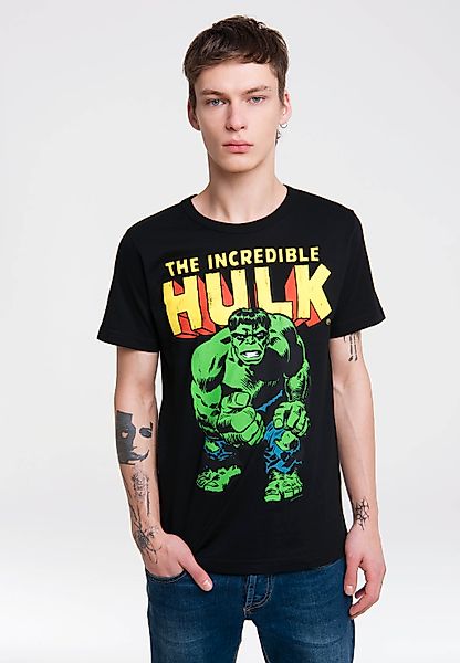 LOGOSHIRT T-Shirt "Hulk - Marvel - The Incredible", mit coolem Print günstig online kaufen
