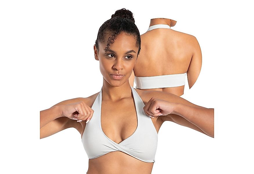 Smilodox Sport-BH Myrah Twisted, Shaped Fit Wickel-V-Ausschnitt & offener R günstig online kaufen