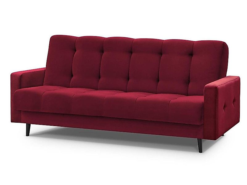 Beautysofa Schlafsofa Nancy BIS mit Schlaffunktion und Bettkasten günstig online kaufen