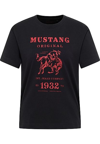 MUSTANG Kurzarmshirt Damen Style Floris günstig online kaufen