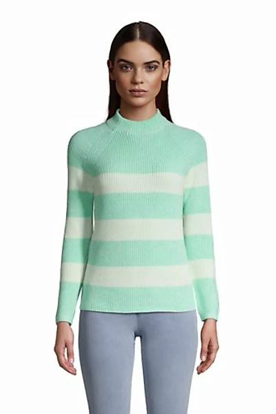 Shaker-Pullover DRIFTER mit Stehkragen, Damen, Größe: 48-50 Normal, Grün, B günstig online kaufen