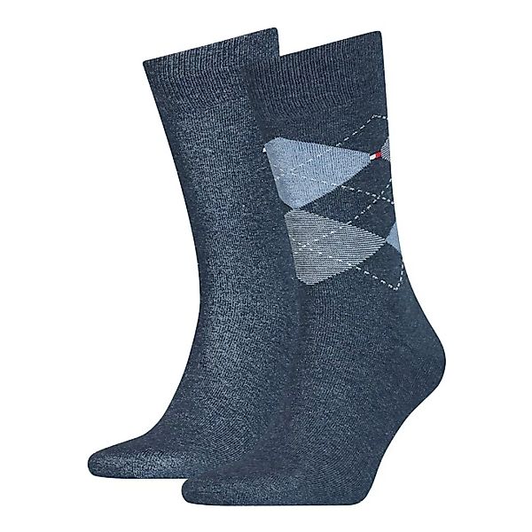 Tommy Hilfiger Check Classic Socken 2 Paare EU 39-42 Jeans günstig online kaufen