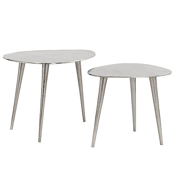 riess-ambiente Couchtisch ELEMENTS 50cm silber (Set, günstig online kaufen