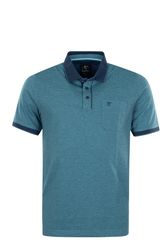 Hajo Poloshirt Herren Jacquard-Poloshirt günstig online kaufen