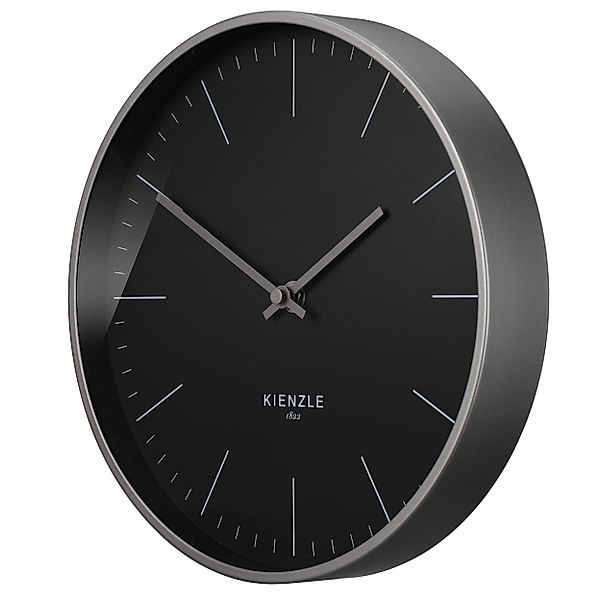 Kienzle Wanduhr KIENZLE Funkwanduhr Modern Anthrazit günstig online kaufen