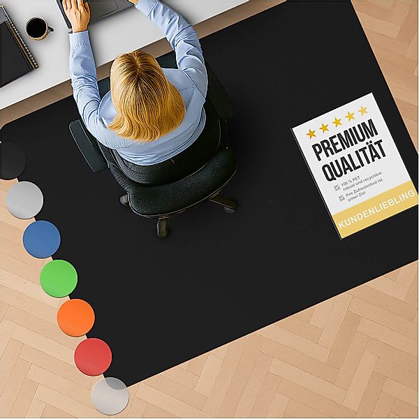 Nova Forma Bodenschutzmatte CHROMA, bunte Stuhlmatte günstig online kaufen
