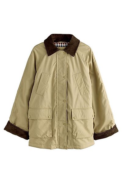 Next Steppjacke Leichte Steppjacke mit Kragen aus Cord (1-St) günstig online kaufen