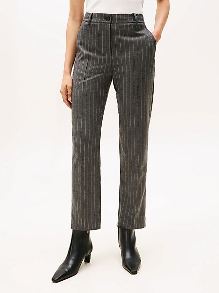 Tommy Hilfiger Webhose "PINSTRIPE SLIM STRAIGHT PANT", mit Nadelstreifen günstig online kaufen