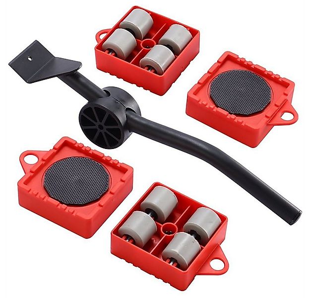 Melko Möbelrolle Möbelrollen Möbeltransport Möbelheber Set 5 tlg. 300 KG Um günstig online kaufen