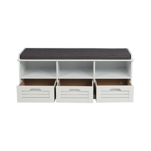 HTI-Line Schuhschrank Schuhbank mit 3 Schubladen günstig online kaufen