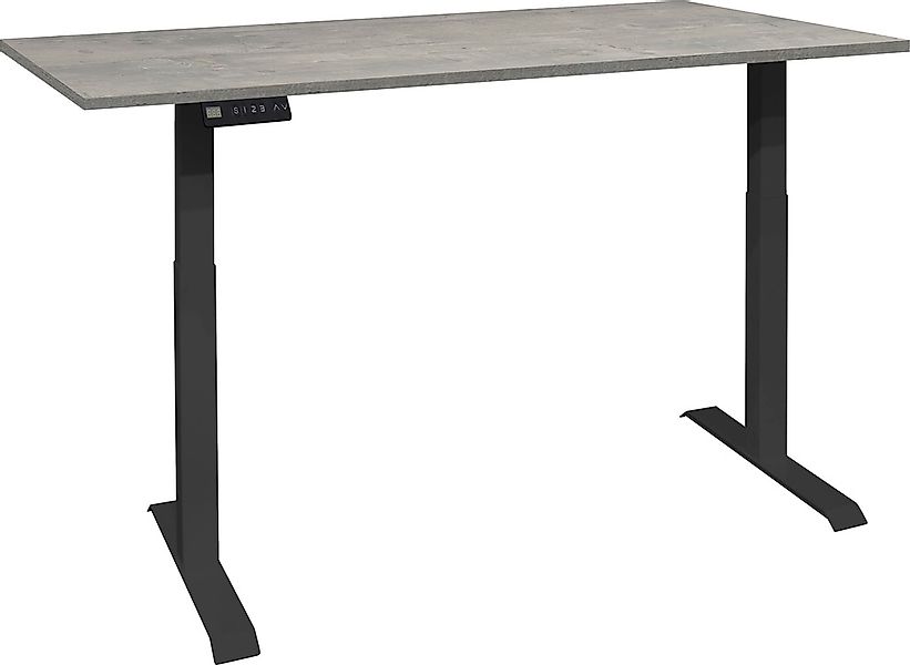 Mäusbacher Schreibtisch "Big System Office", Breite 120 cm, elektrisch höhe günstig online kaufen