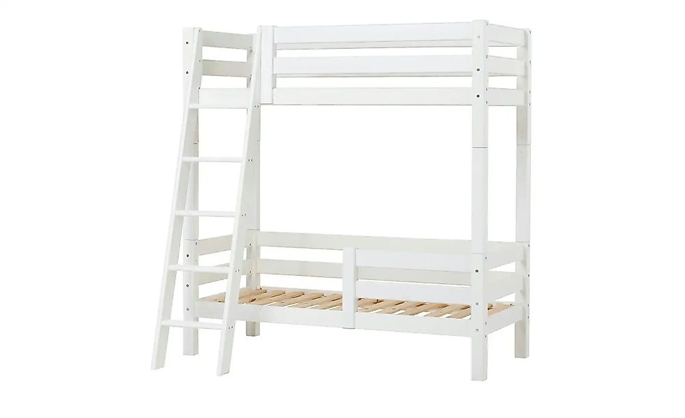 Hoppekids Etagenbett  ECO Luxury ¦ weiß ¦ Maße (cm): B: 124 H: 177 Betten > günstig online kaufen