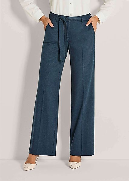 MADELEINE Stoffhose Kurzgröße: Weite Palazzohose mit günstig online kaufen