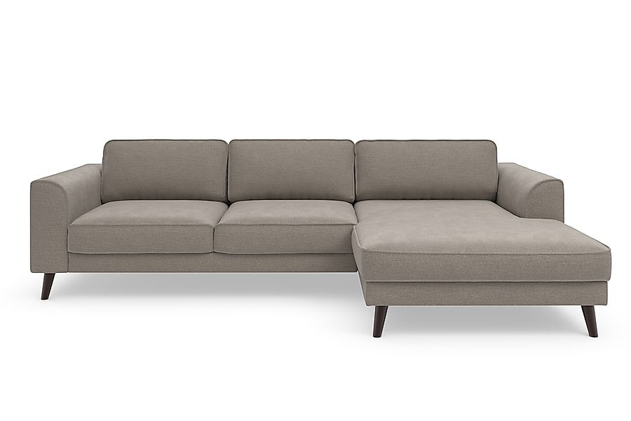 TRENDMANUFAKTUR Ecksofa »Lumber Jack, elegantes Designsofa, zeitlos modern, günstig online kaufen