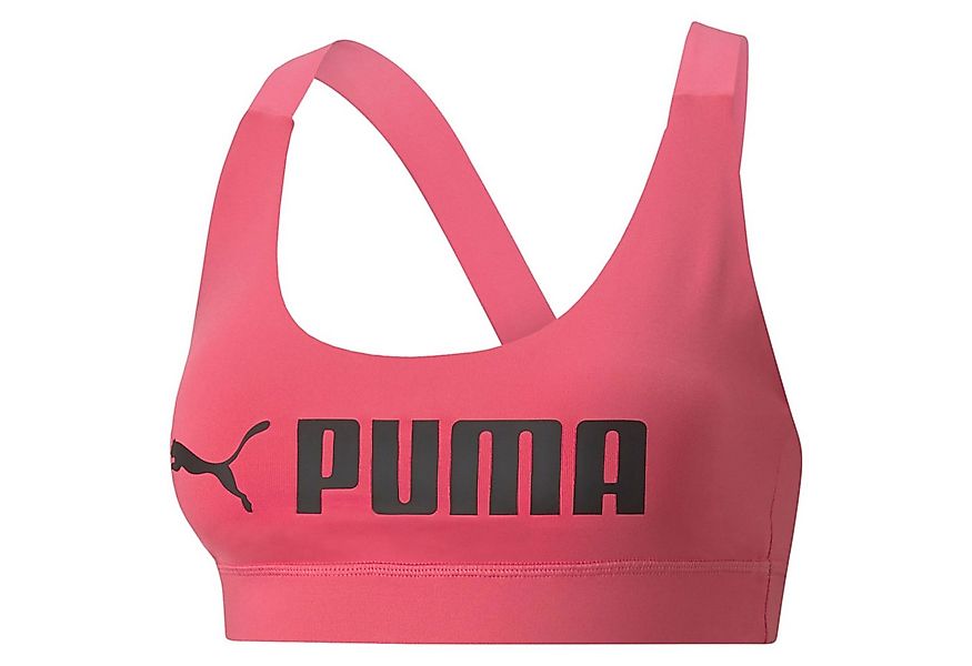 PUMA Sport-BH Puma Damen Sport BH Mid Impact Puma Fit Bra 522192 günstig online kaufen
