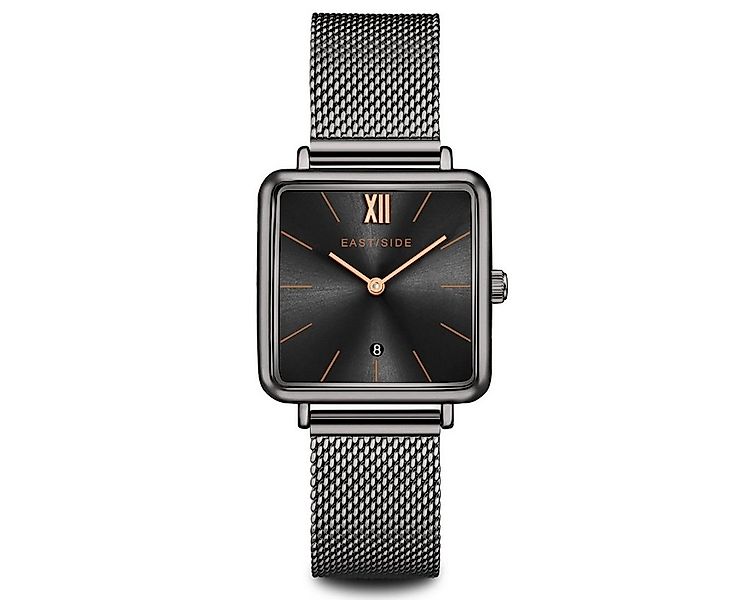 Eastside Quarzuhr Grand anthrazit, mit Edelstahl-Armband günstig online kaufen