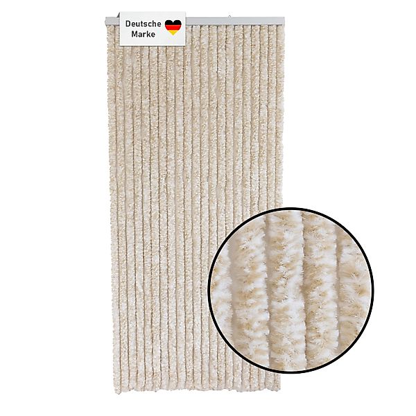 Lemodo Insektenschutz-Vorhang Flauschvorhang 90x200cm, Fliegenschutz, Türvo günstig online kaufen