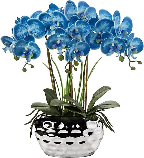 Gestecke Zggzerg 44CM Künstliche Orchideen Phalaenopsis Kunstblumen, zggzer günstig online kaufen