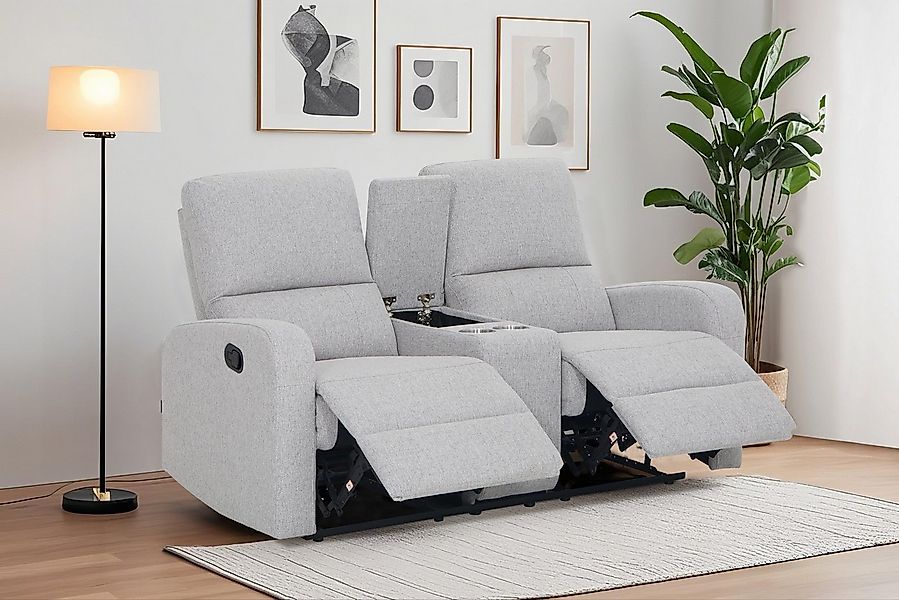 Home affaire 2-Sitzer TOURNAY, 2er-Kinosofa, Liegesofa, TV-Sessel, Multimed günstig online kaufen