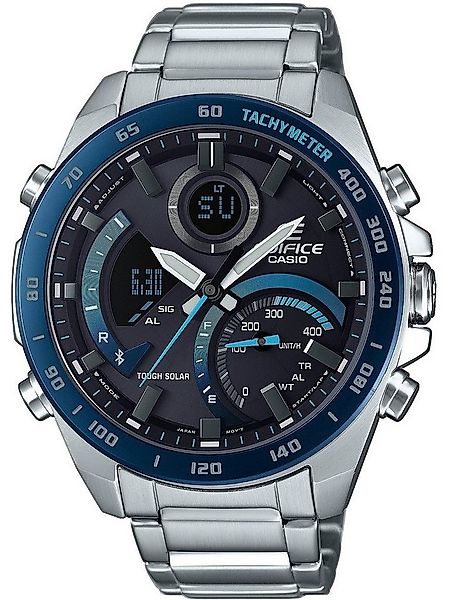 CASIO Quarzuhr Casio ECB-900DB-1BER Edifice Solar Herrenuhr 48mm 10ATM Casi günstig online kaufen